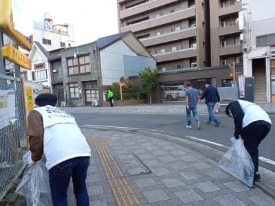 福山市一斉清掃に参加しました！