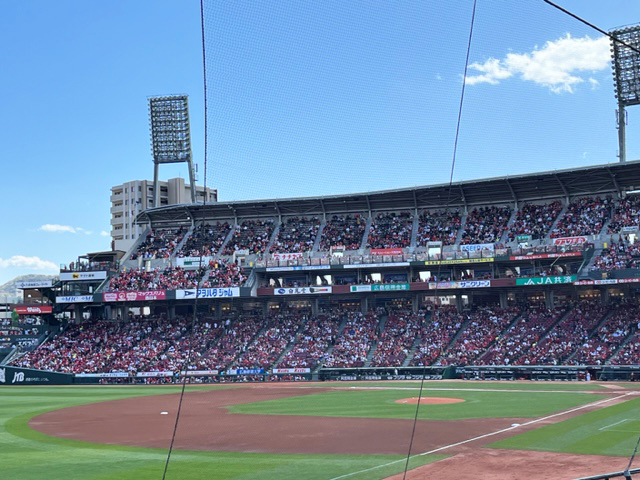 今シーズン初のプロ野球観戦