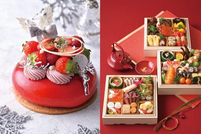 クリスマスケーキ & おせち料理